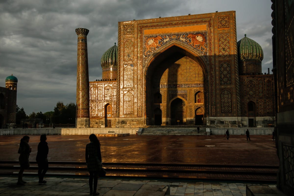 Uzbekistan mosque