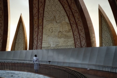Pakistan monument man