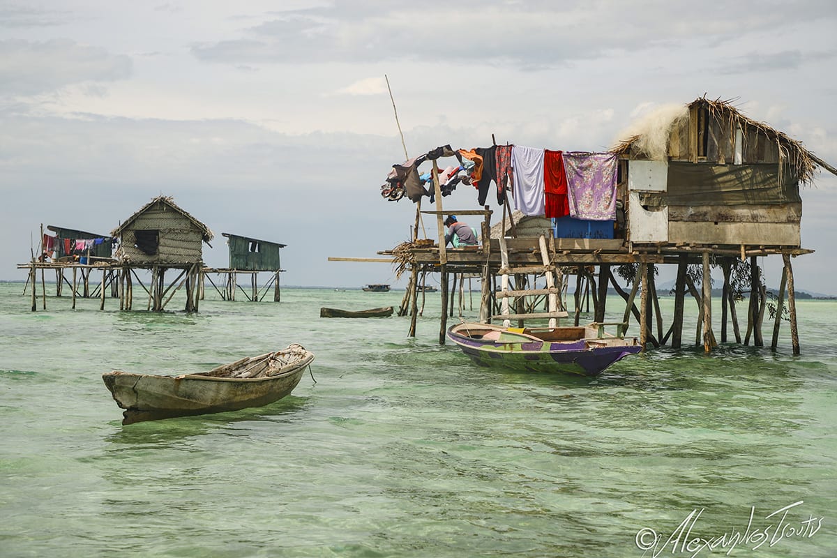 Borneo Bajau sea gypsies
