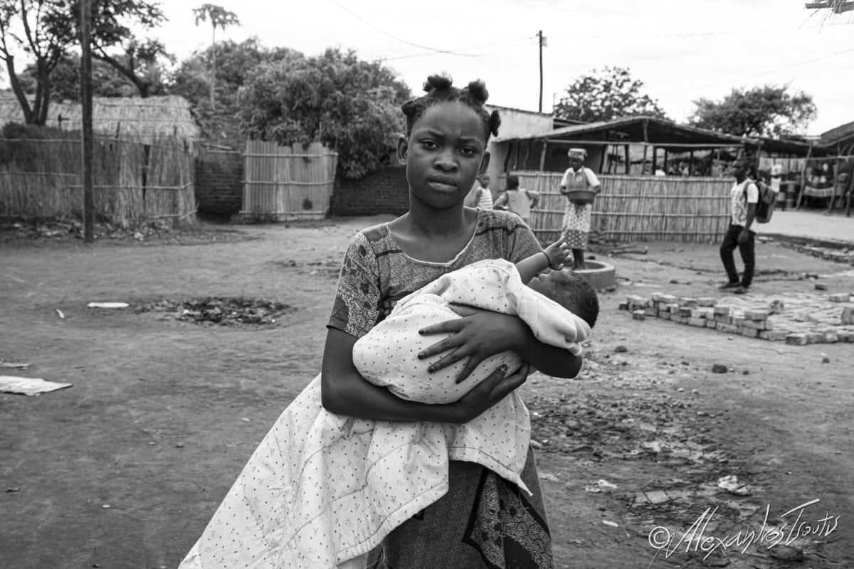 Mozambique girl baby