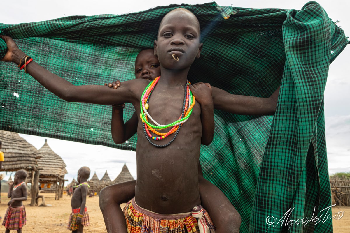 φυλή Toposa Νότιο Σουδάν